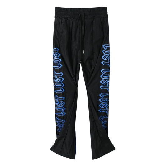 Lost Intricacy Track Pants (Black/Blue)