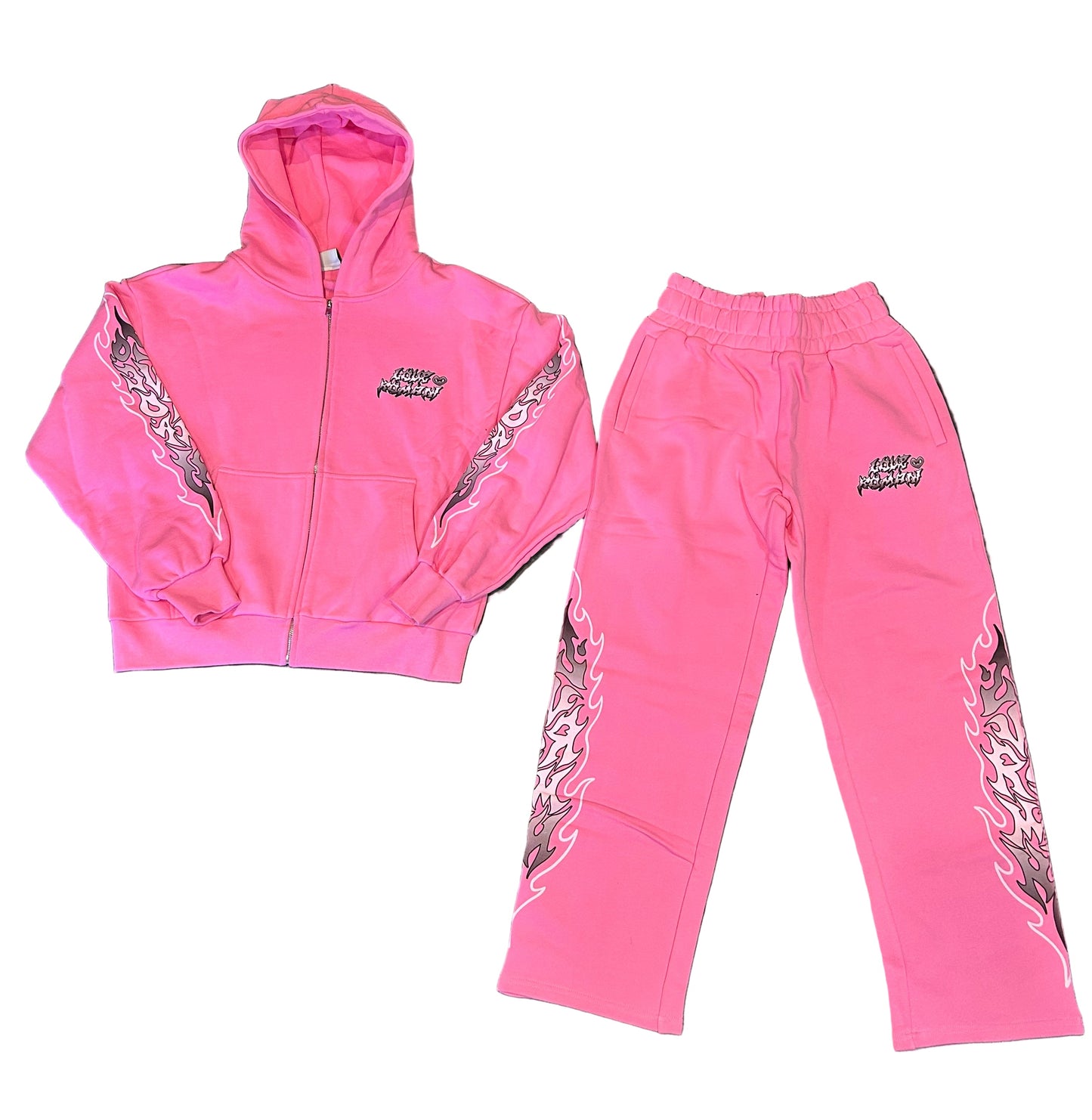 LR Sweatsuit (Pink/Black)