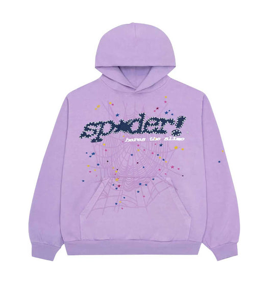 Sp5der Hoodie (Acai Purple)