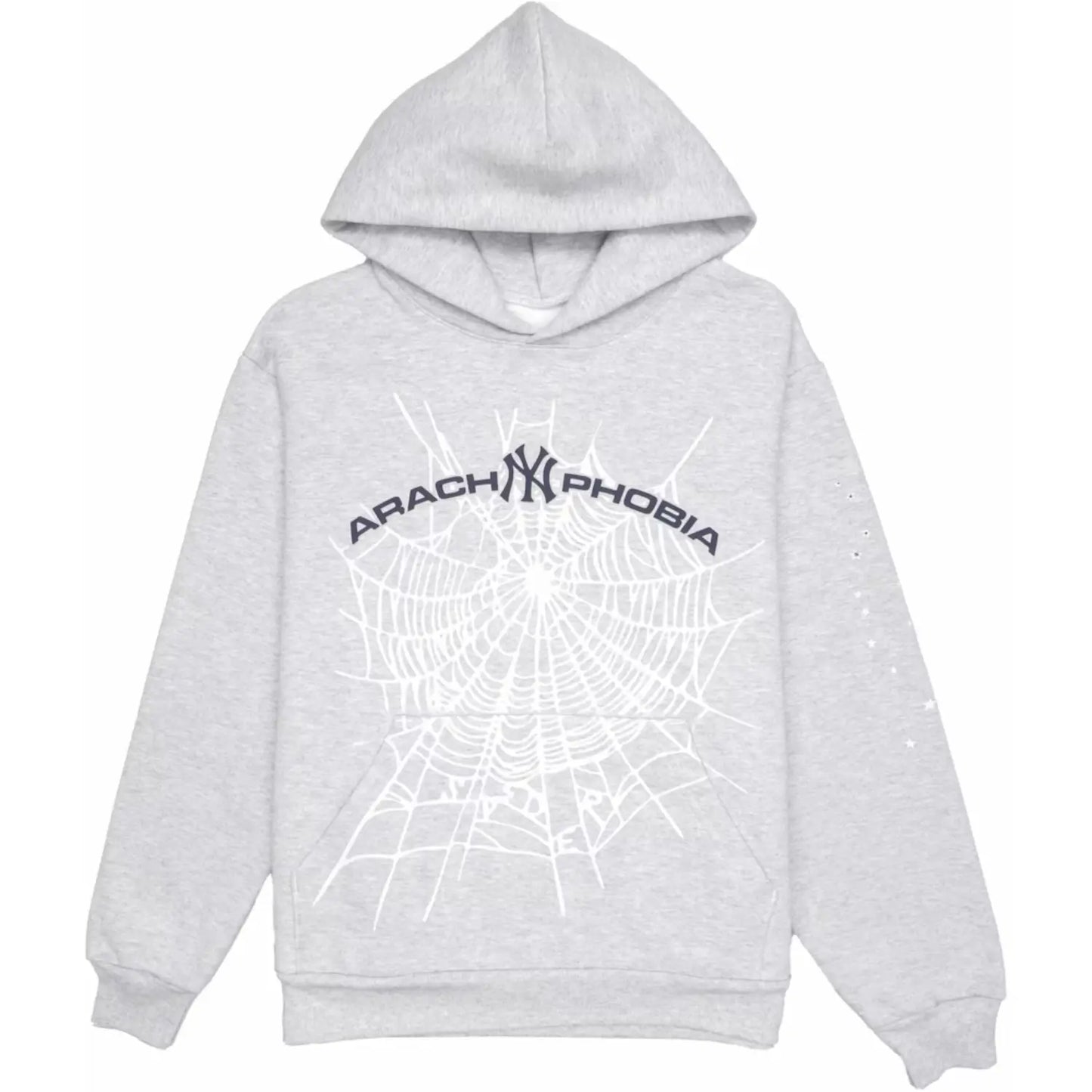 Sp5der Yankees Hoodie (Grey)